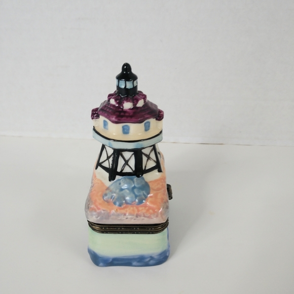 Thomas Point MD Lighthouse Trinket Box Collectible Vintage - Picture 5 of 12